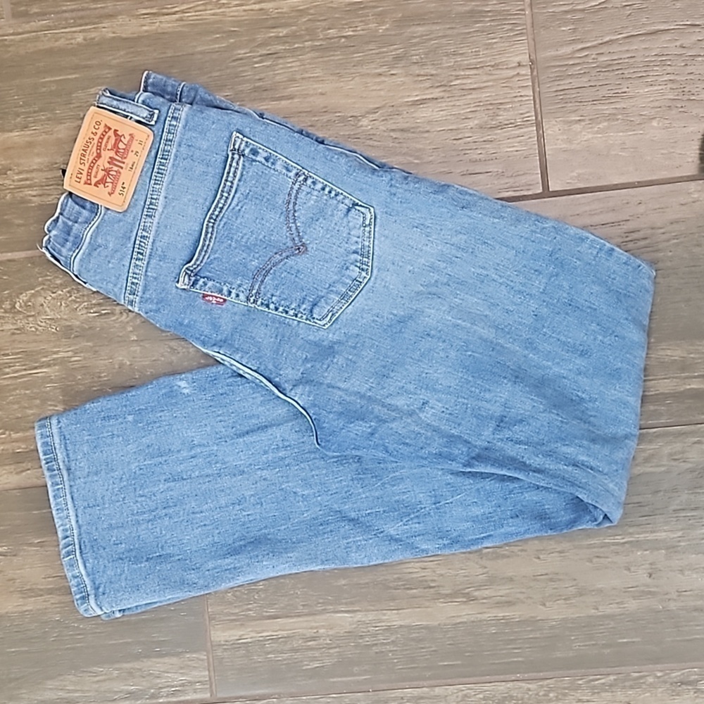 Boys Levi 514 Jeans Slim Fit Sz 29 x 31 Size 18 Reg